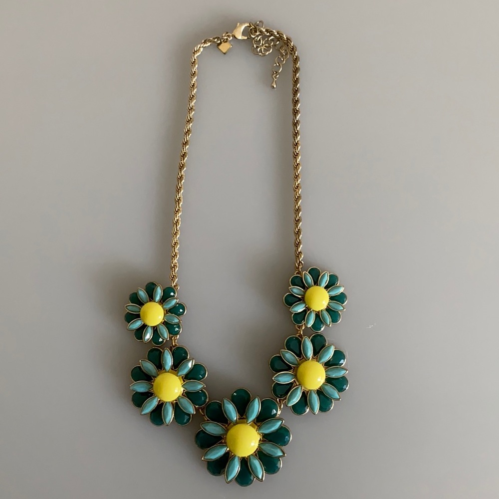 Fashion Floral Necklace Multicolour